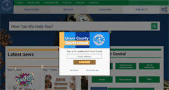 Desktop Screenshot of co.union.nc.us