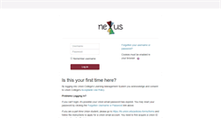 Desktop Screenshot of nexus.union.edu
