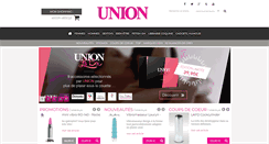 Desktop Screenshot of boutique.union.fr